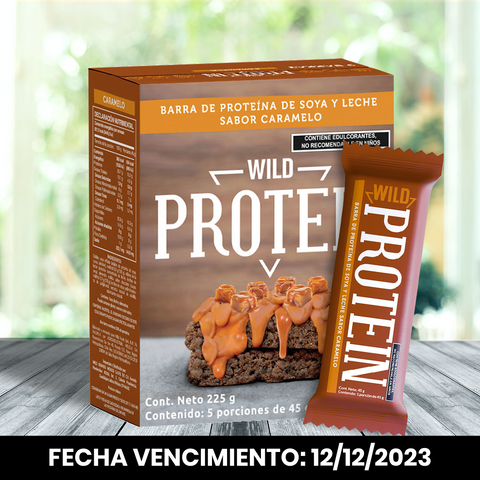 Barra de Proteína Sabor Caramelo 5 unidades