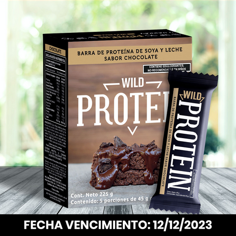 Barra de Proteína Sabor Chocolate 5 unidades