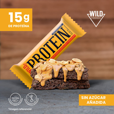 Barra de Proteína Sabor Chocolate y Cacahuate 5 unidades