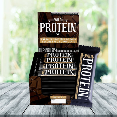 Barra de Proteína Sabor Chocolate 16 unidades